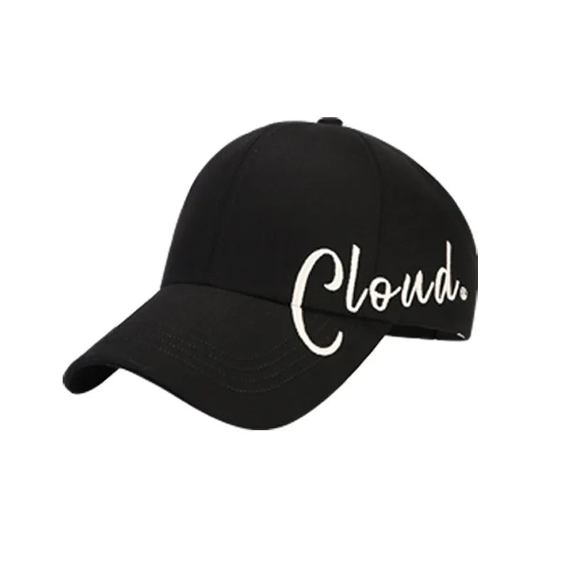 Women's Ponytail Hole Baseball Cap – Breathable Summer Sun Hat Women's Sun Hat Qme black
