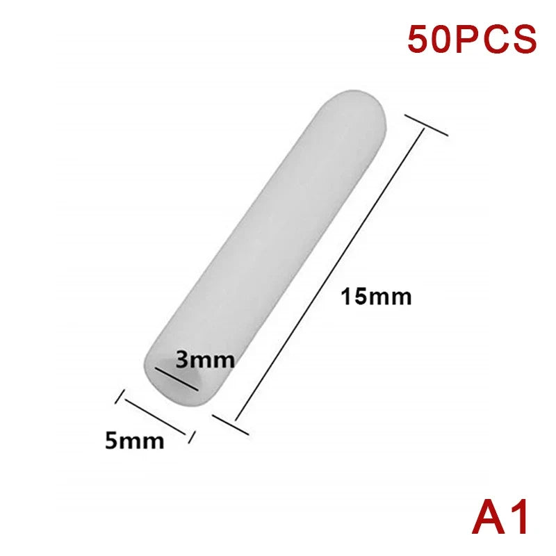 Dishwasher Rack Tine Cover Caps – Flexible PVC Tip Protectors 50pc Dishwasher Rack Caps Qme A1