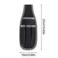 Multifunctional Tool Waist Bag – Electrician Pocket Pouch Tool Waist Pouch Qme black