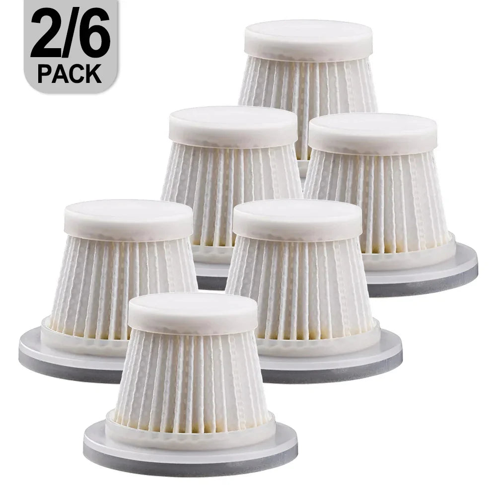 2-Pack Washable Filters for ST-6638 Cordless Vacuum | Reusable Vacuum Filter Replacement Qme