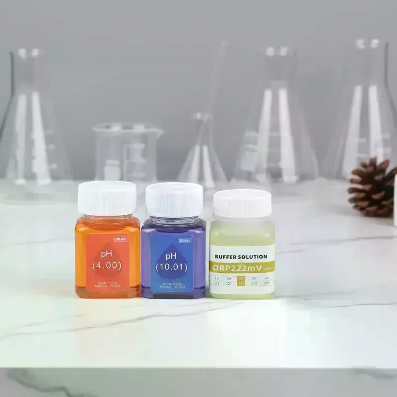 pH Calibration Buffer Solution Set pH 4/7/10 & ORP 222mV pH Calibration Solution Qme