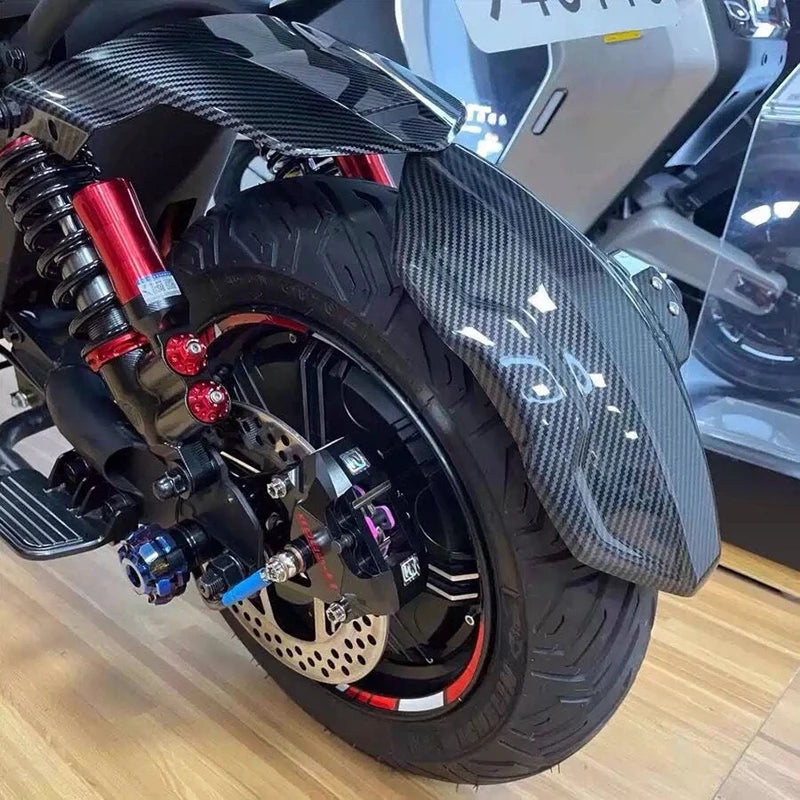 Universal Carbon Fiber Motorcycle & E-Bike Fender Mudguard Motorcycle Fender Qst