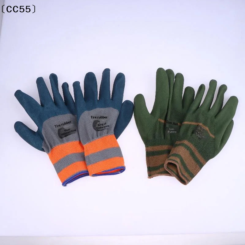 Thorn-Proof Gardening Gloves – Waterproof Rubber, 4 or 8 Pairs Gardening Gloves Qst