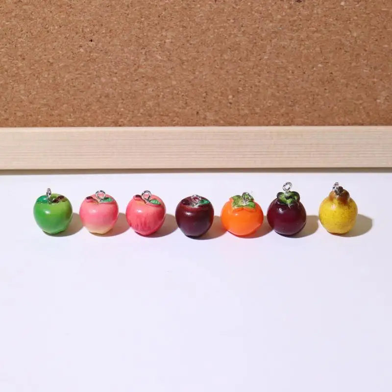 3D Resin Fruit Charms for DIY Jewelry, Earrings & Bracelets DIY Jewelry Charms Qme