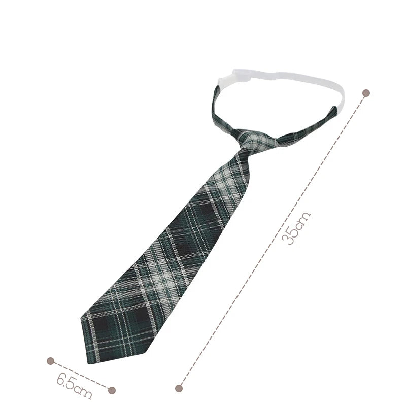 Women's JK Plaid Bow Tie Detachable Collar – College Style Detachable Bow Tie Qst
