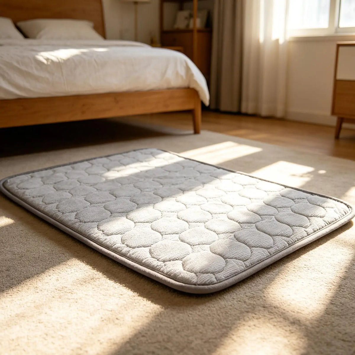 Dog Cooling Mat Washable Sleeping Rug 100x75cm | Small–Large Pets Pet Cooling Mat Qme