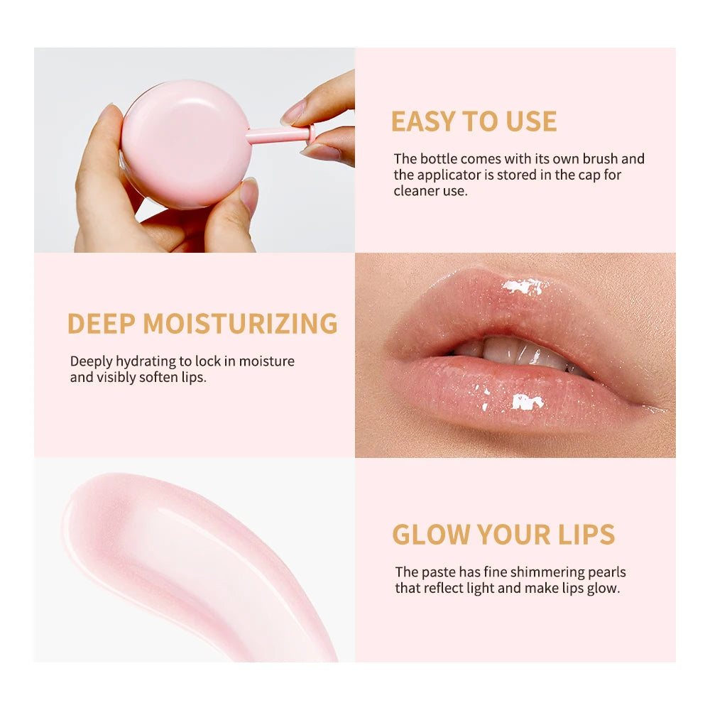 Lakerain Nourish Lip Balm Set – Hydrate, Plump & Exfoliate Lip Treatment Set Qst