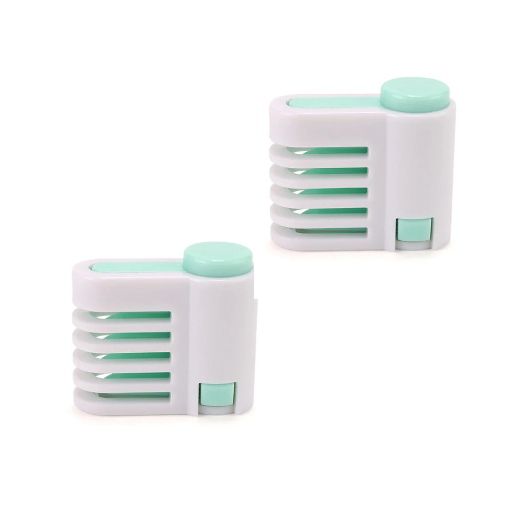 Adjustable 5-Layer Cake Slicer & Bread Leveler – 2 Pcs Cake Slicer Qme Green