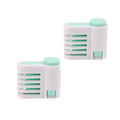 Adjustable 5-Layer Cake Slicer & Bread Leveler – 2 Pcs Cake Slicer Qme Green