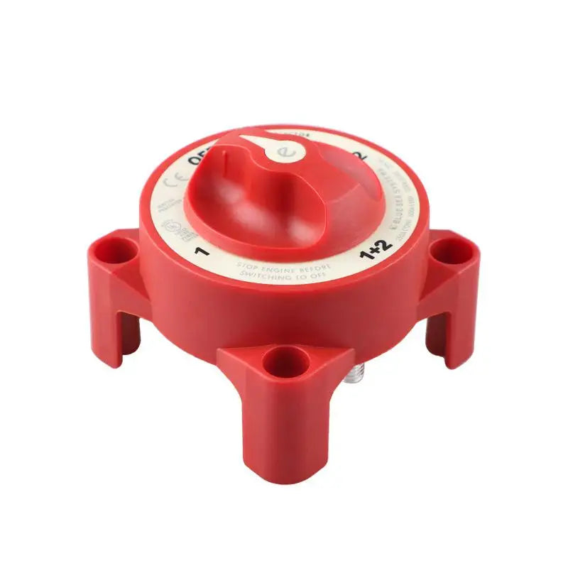Marine Battery Selector Switch 4-Position Waterproof Heavy Duty Marine Battery Switch Qme