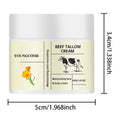 YOUNGCOME Beef Tallow Face Cream – Brightening & Moisturizing Face Moisturizing Cream Qst 40g