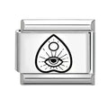 Laser Engraved Star Heart Fish Charm Link Stainless Bracelet Charm Link Bracelet Qme Style 4