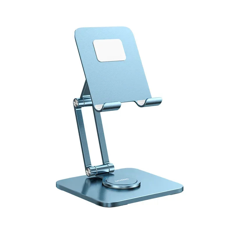360° Metal Desk Phone & Tablet Stand – Adjustable & Foldable Phone & Tablet Stand Qme