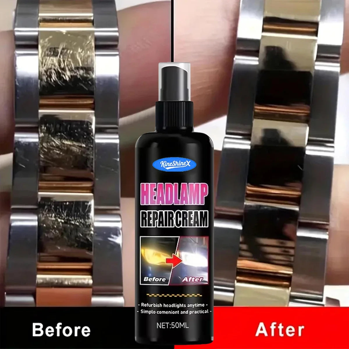 Universal Glass Scratch Remover Liquid – Screens, Lenses & Watches Glass Scratch Remover Qme