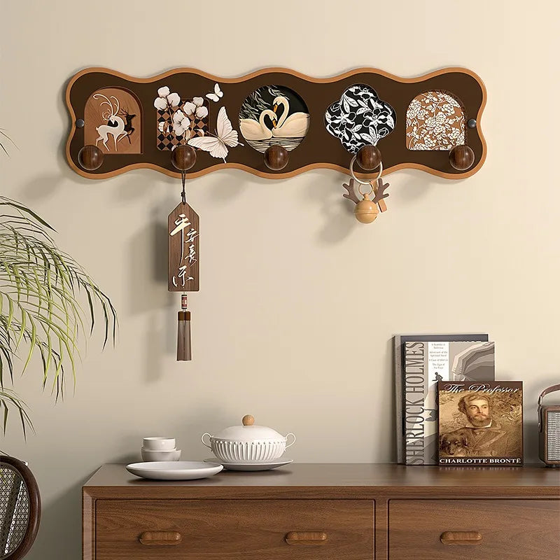 Vintage French Wall Art Set – Cream Prints & Clock Design Wall Art Set Qst