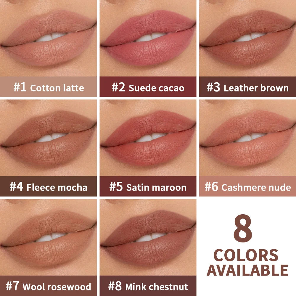 Matte Rotating Lipstick & Cheek Tint – Velvet Lip Mud Lip & Cheek Tint Qst