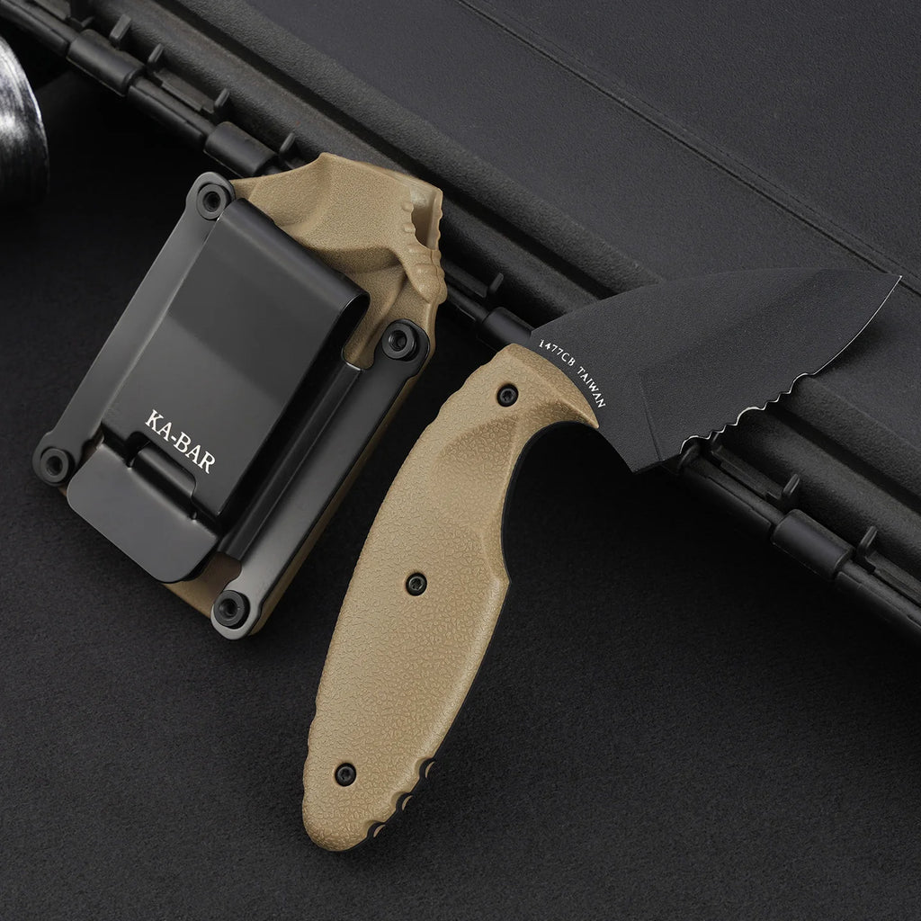 Multifunctional Outdoor Camping Knife – Compact Steel Blade Outdoor Multi-Knife Qst
