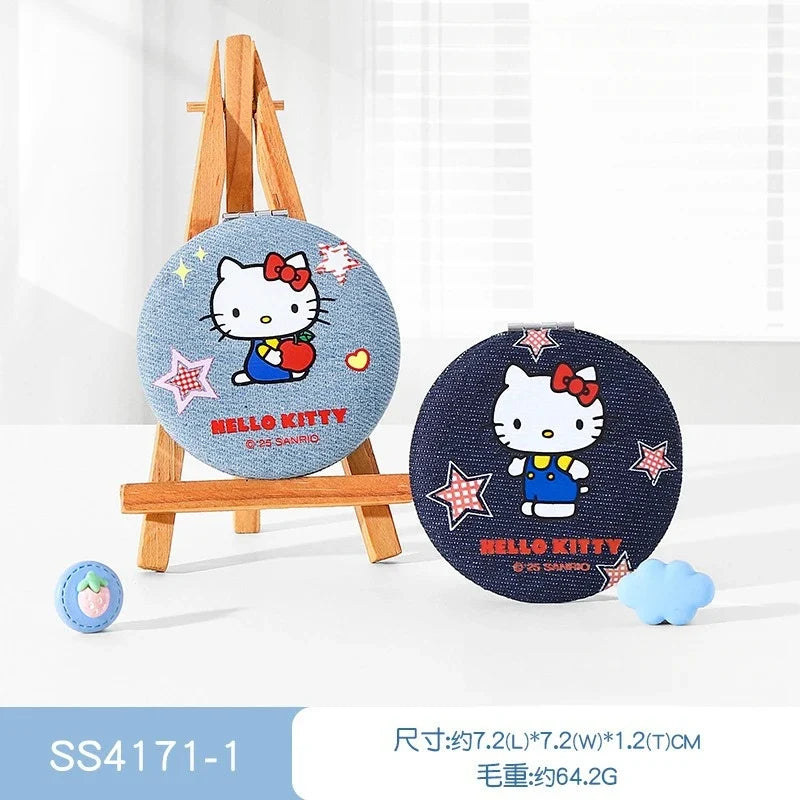 Hello Kitty Kuromi Compact Travel Makeup Mirror – 8 Colors Compact Travel Mirror Qme 4 Random Single