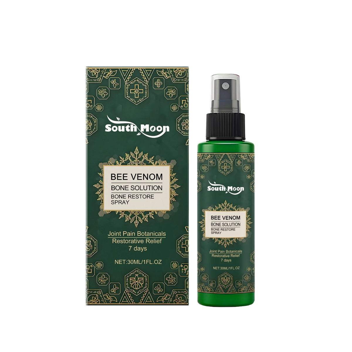 South Moon Joint Care Body Spray – Nourishing Knee Massage Mist Body Care Spray Qst 30ml boxed