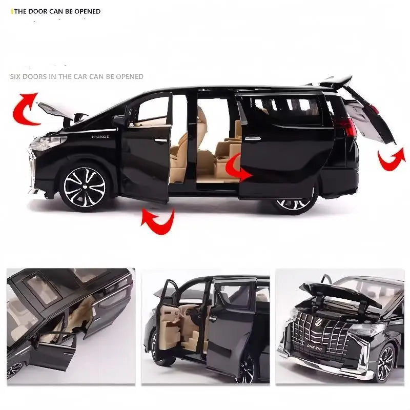 Kids Pull-Back Commercial Car Toy with Lights & Sound Pull-Back Toy Car Qme