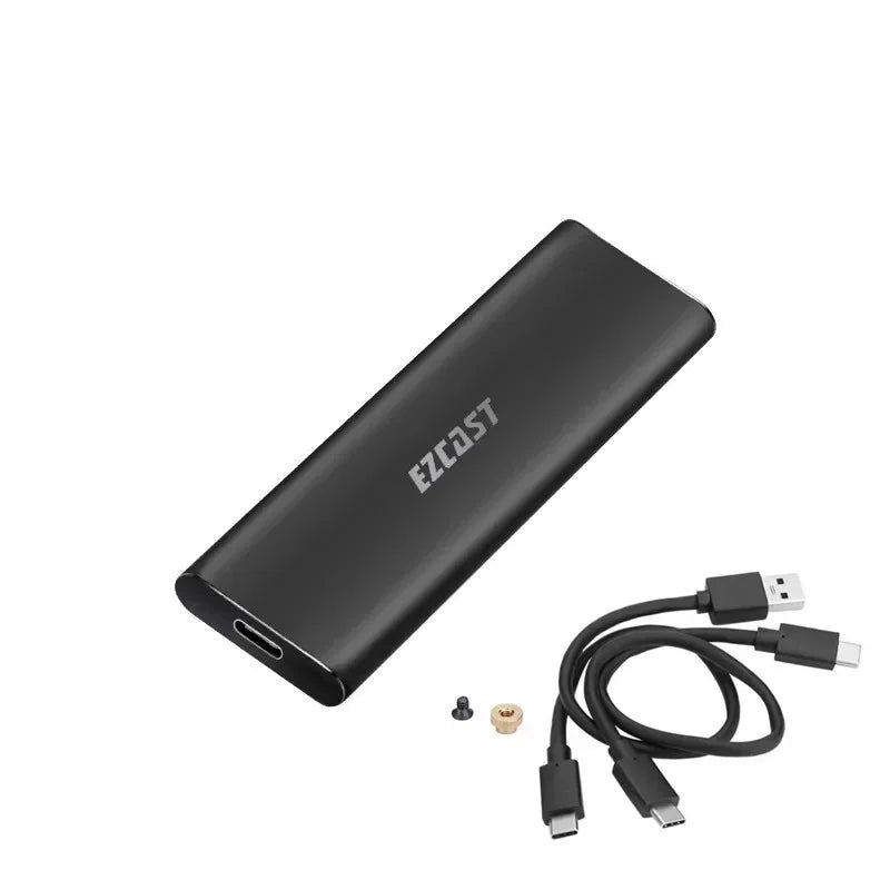 M.2 NVMe SSD Enclosure USB 3.1 Gen 2 PCIe External Case NVMe SSD Enclosure Qme