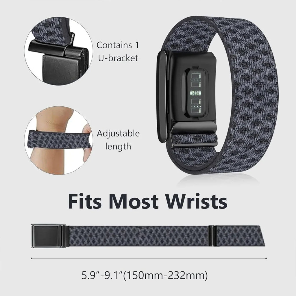 Nylon Replacement Wristband Strap for Whoop 5.0 – Cashmere Watch Band Qme