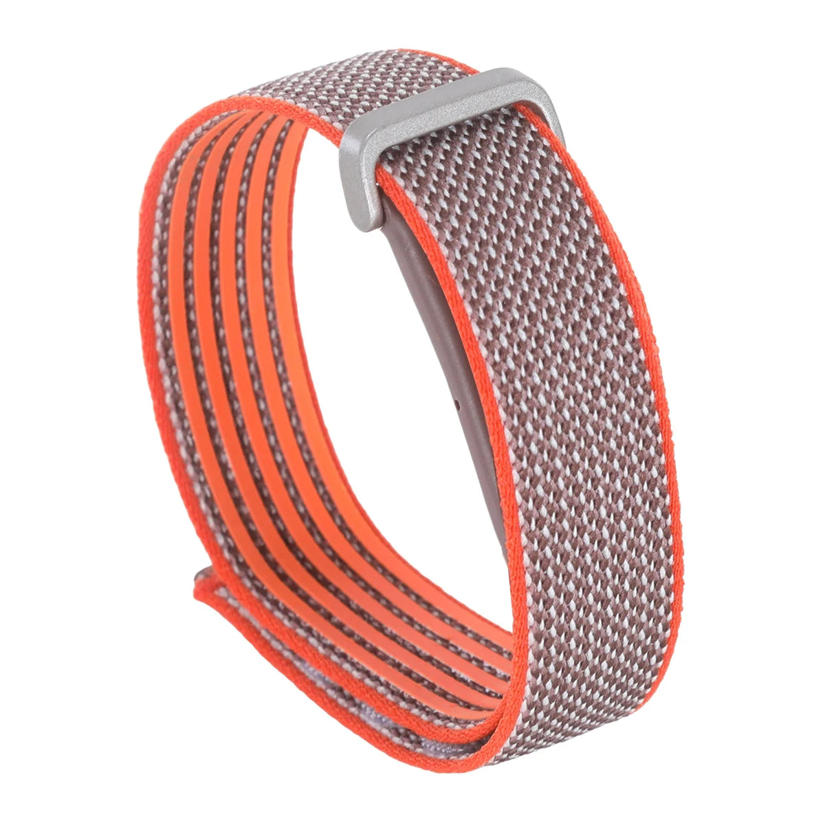 Woven Nylon Bicep Armband Strap for Google Fitbit – 14 Colors Fitness Tracker Armband Qme Metal buckle B 1PCS