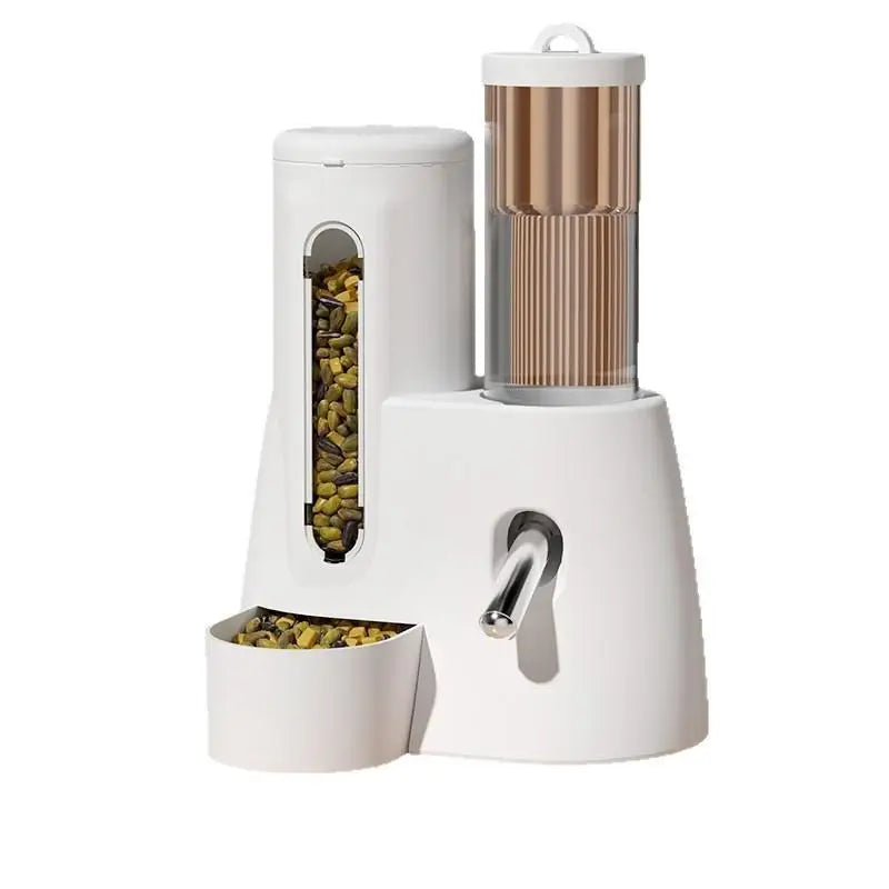 2-in-1 Hamster Feeder & Water Dispenser – Leakproof Small Pet Feeder Qst