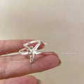 Minimalist Handmade Couple Ring for Women – Vacation Style Minimalist Ring Qme haixing resizable