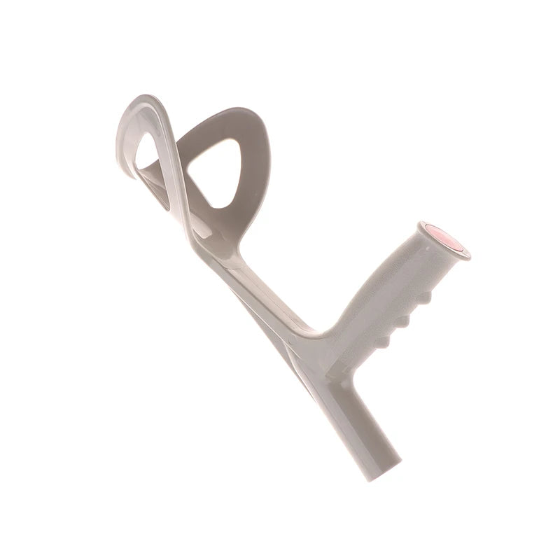 Ergonomic Elbow Cane Handle Grip Replacement – PP Plastic Cane Handle Grip Qst Gray