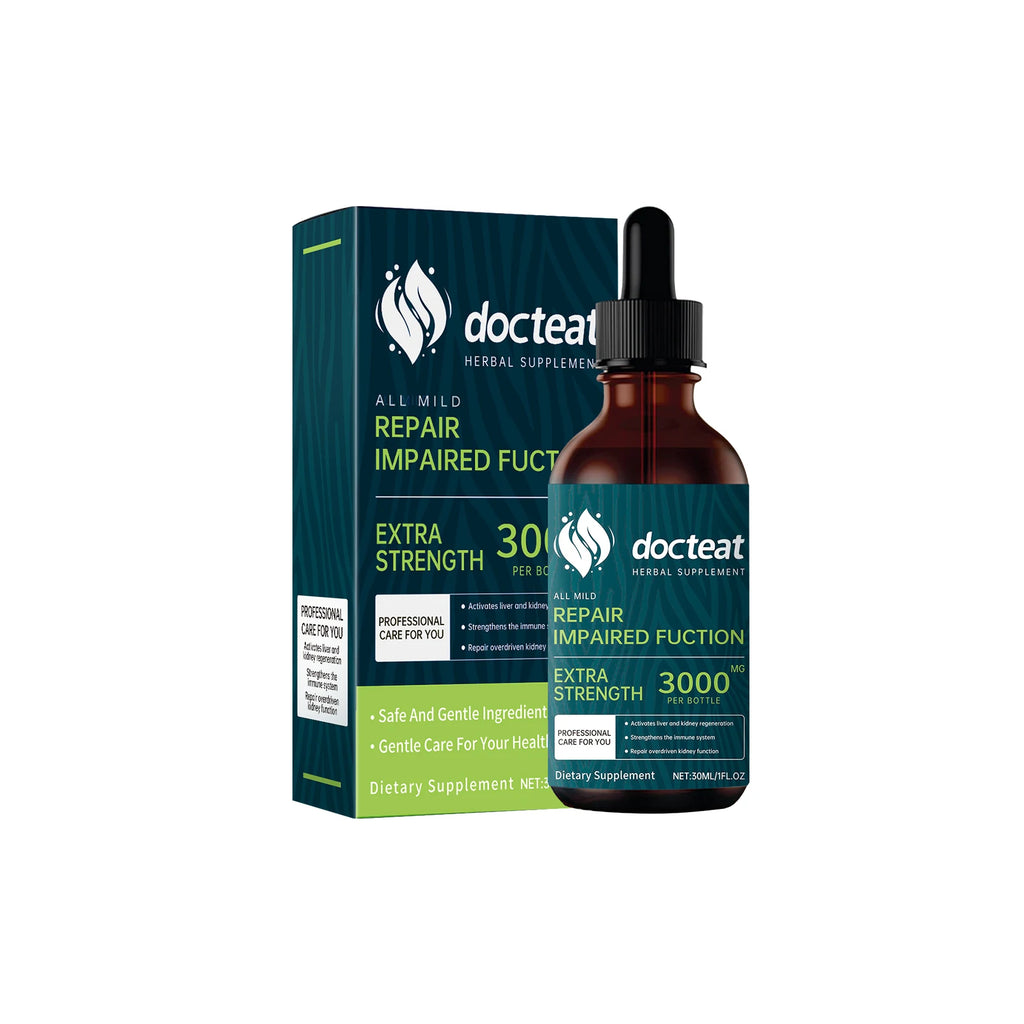 Docteat Herbal Supplement Drops – Natural Plant Wellness Tonic Herbal Supplement Drops Qst 1 pcs