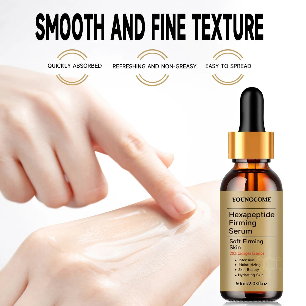 YOUNGCOME Hexapeptide Collagen Face Serum – Firm & Bright Face Serum Qst