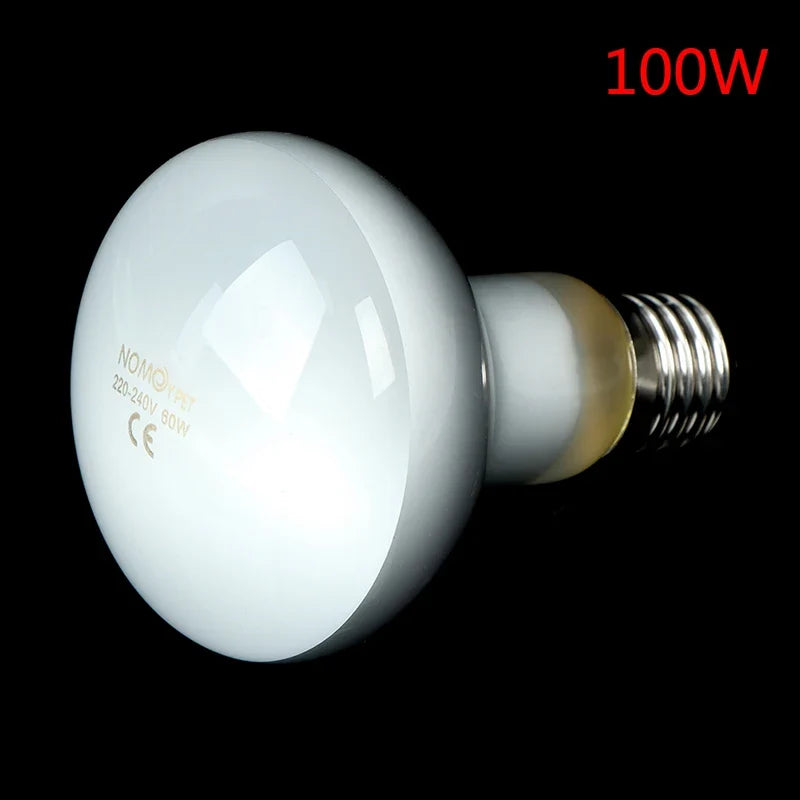UVA UVB Reptile Basking Lamp Bulb for Turtles & Lizards Reptile Basking Lamp Qme 100W