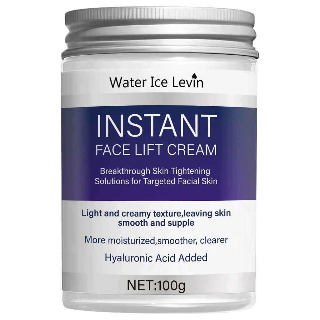 Instant Lifting Face Cream – Hyaluronic Acid & Collagen Lifting Face Cream Qme WHITE 100g