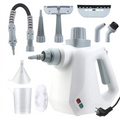 MiLESEEY B15C Handheld Steam Cleaner 9 Attachments EU Plug Handheld Steam Cleaner Qst As Shown