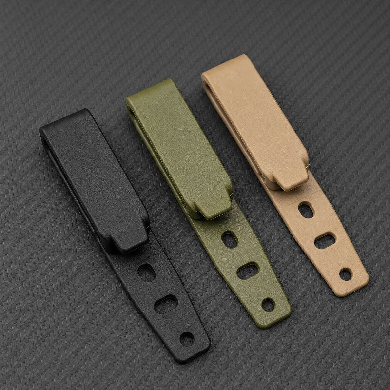 IWB Kydex Holster Belt Clip with Screws – Lightweight DIY Holster Belt Clip Qst