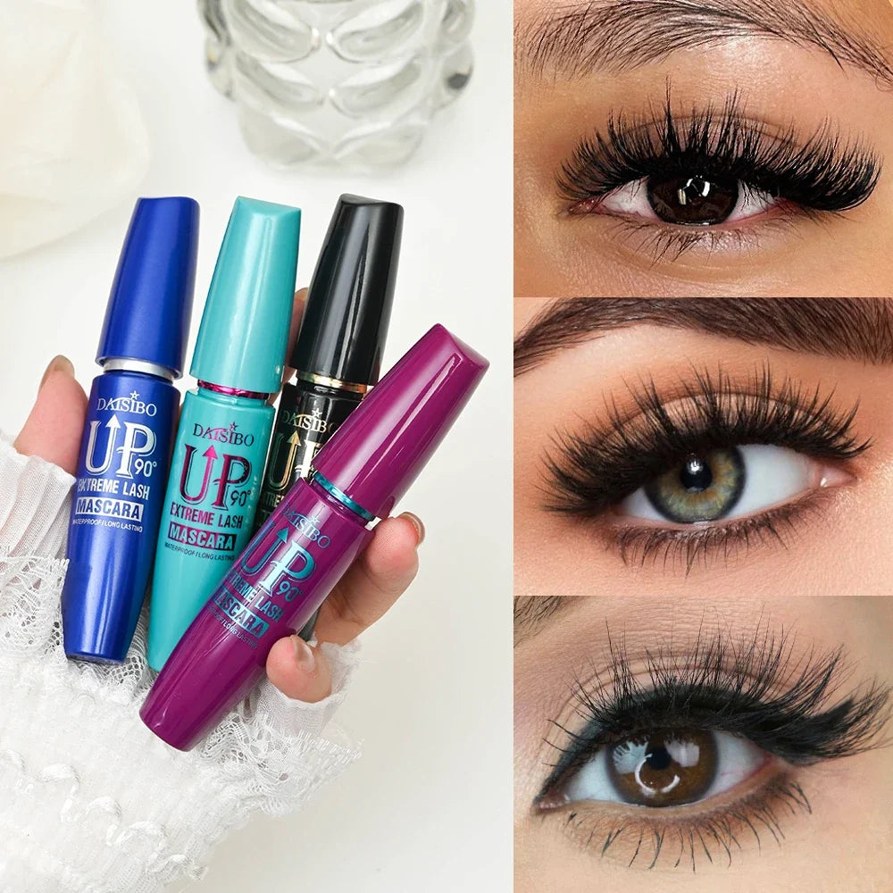 Waterproof Non-Smudging Curling Volumizing Mascara – 4 Colors Curling Mascara Qme
