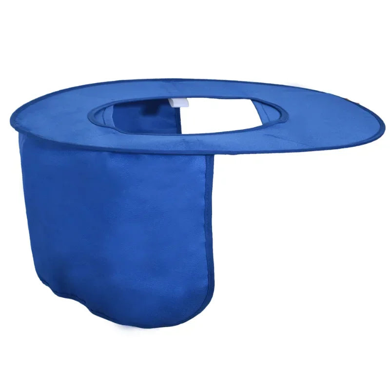 Hard Hat Neck Shield – Breathable Sun Cap Cover, 10 Colors Hard Hat Neck Shield Qme