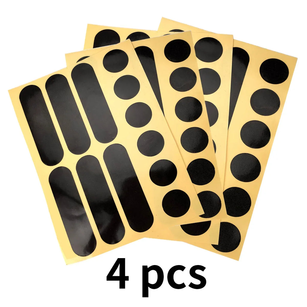 Motorcycle Helmet Reflective Stickers – Circular & Oval | Qme Reflective Helmet Stickers Qme 4pcs