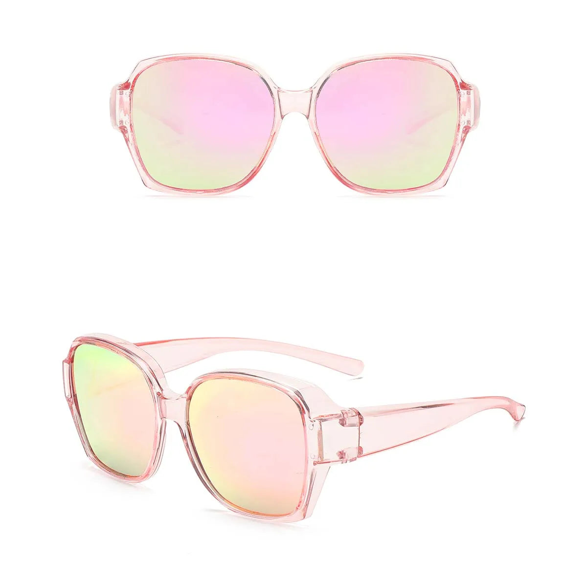 VOPHA Retro Polarized Over-Glasses Sunglasses UV400 Unisex Polarized Sunglasses Qst