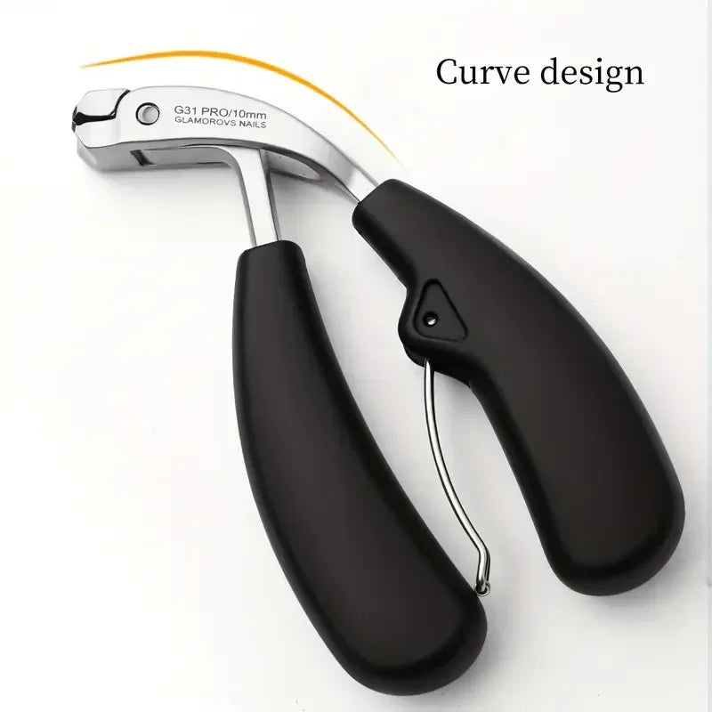 Curved Nail Clippers Extra Wide Mouth for Thick Toenails Nail Clippers Qme
