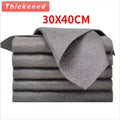 Thickened Magic Cleaning Cloth – Streak-Free Glass Wipe Reusable Cleaning Cloth Qme 30X40CM 1Pcs