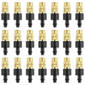 PVC Outdoor Misting Cooling System – Brass Micro Sprinklers Garden Misting System Qme 50pcs