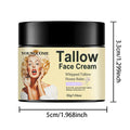 Whipped Vanilla Beef Tallow Face Cream – Moisturizer & Anti-Aging Face Moisturizer Cream Qst 30g