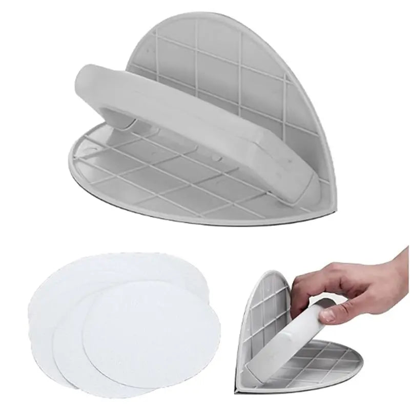 Semi-Circular Corner Sanding Tool | Self-Adhesive 320 Grit Corner Sanding Tool Qme