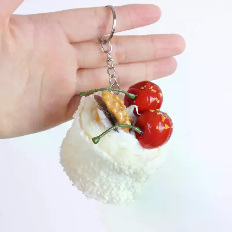 Artificial Coconut Cream Mousse Cake – Realistic Fake Food Prop Fake Food Prop Qme