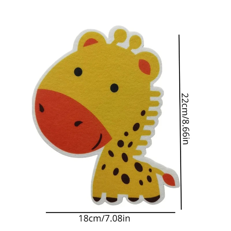 Cartoon Fragrant Toilet Stickers – Kids Self-Adhesive Decals Bathroom Sticker Decals Qme