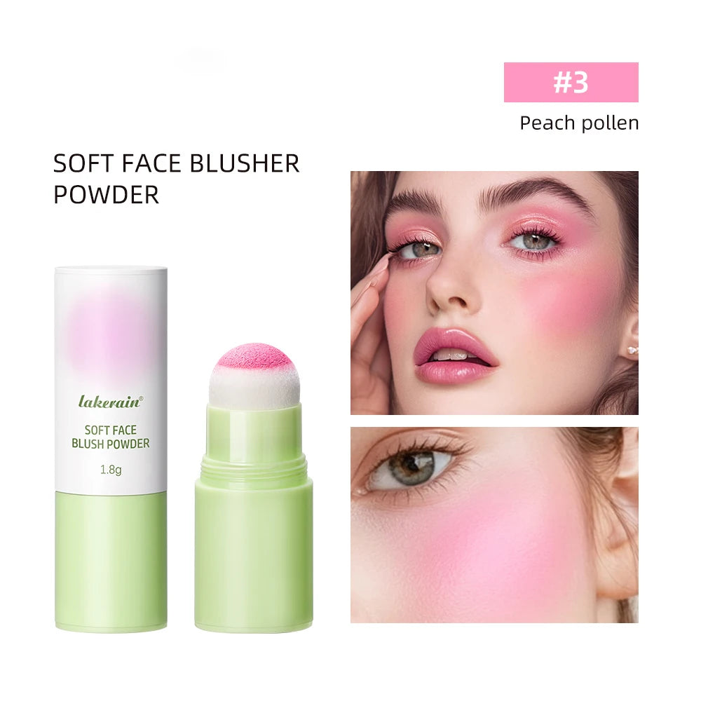 3-Color Shimmer Blush Stick – Cheeks, Eyes & Lips | Lakerain Shimmer Blush Stick Qst Peach pollen