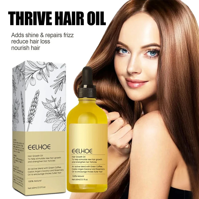REAROYA Rosemary Lavender Hair Nourishing Oil 60ml – All Hair Types Hair Essential Oil Qst