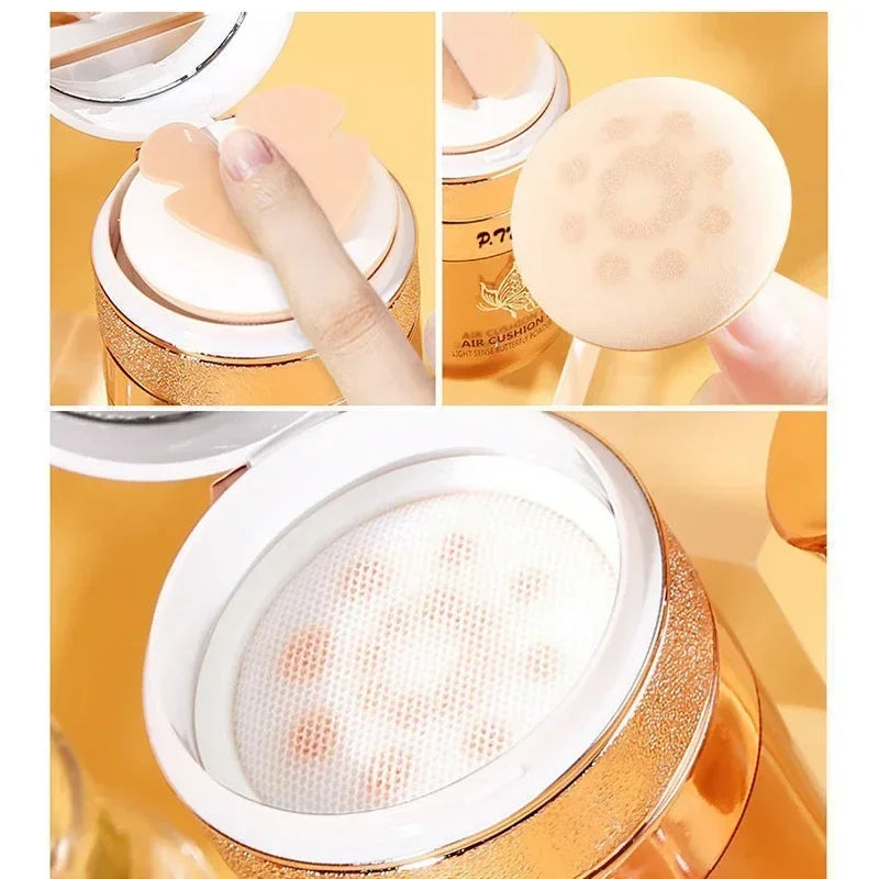 Air Cushion BB Cream Butterfly Puff Moisturizing Foundation BB Cream Foundation Qme
